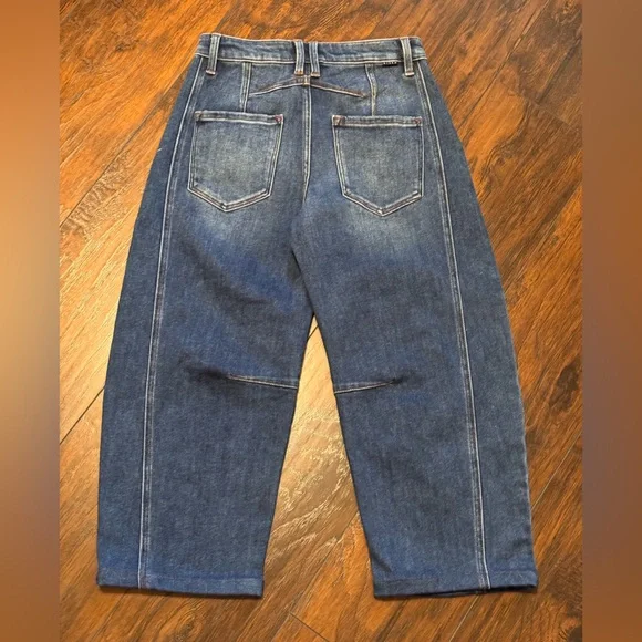 Barrel Jeans Walker Rose Boutique XRisen Jeans Women's Size 0/24 - Hemmed - Picture 11 of 14